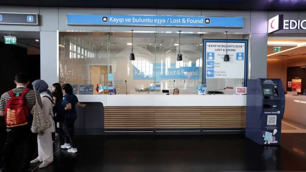 IST Lost and Found - Istanbul Airport