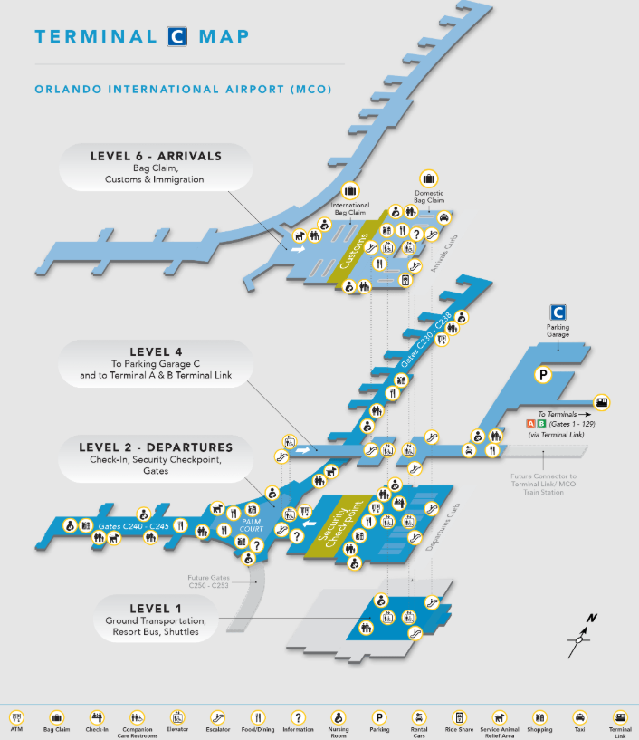 MCO Terminal C, Terminal C MCO, MCO Terminal C map, MCO Terminal C food, MCO airport Terminal C, MCO Orlando airport Terminal C, MCO Terminal C parking, Terminal C MCO airport, Terminal C MCO food