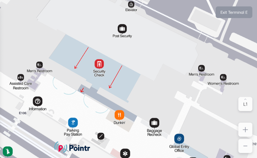 bos Terminal E, Terminal E bos, bos Terminal E map, bos Terminal E restaurants, bos Terminal E food, bos Terminal E lounges
