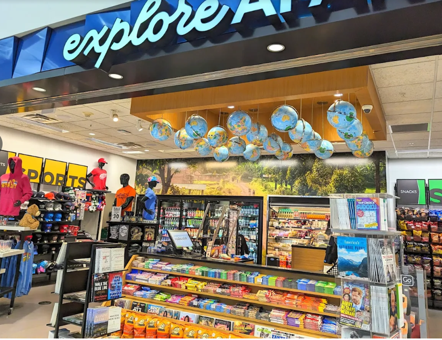 dtw South terminal, dtw South terminal map, South terminal dtw, dtw South terminal parking, dtw airport map South terminal