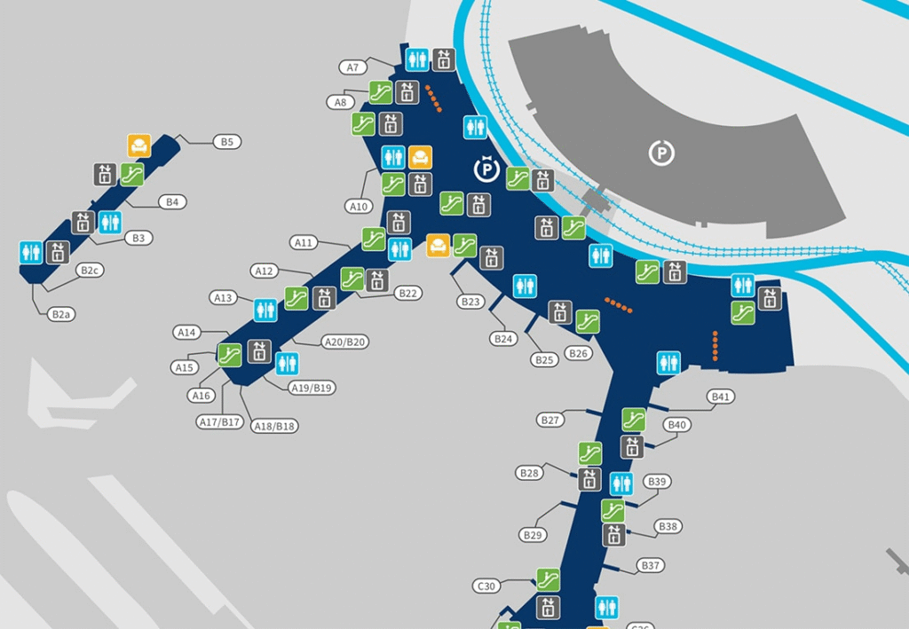 map of terminal 3 yyz