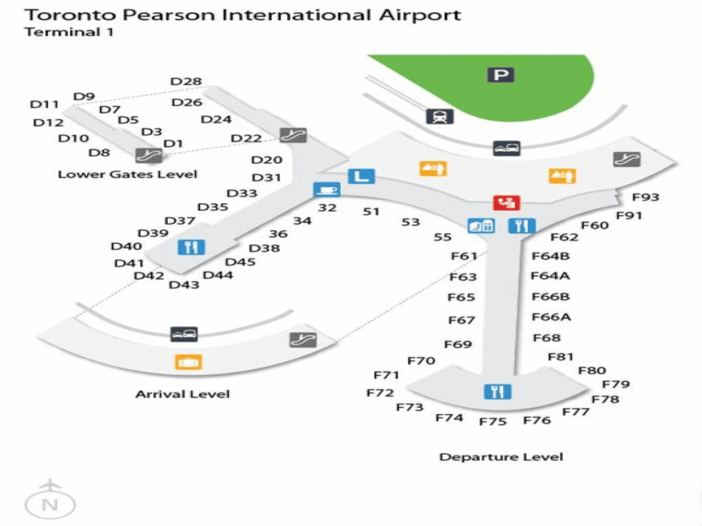 YYZ Terminal 1 - Toronto Pearson International Airport