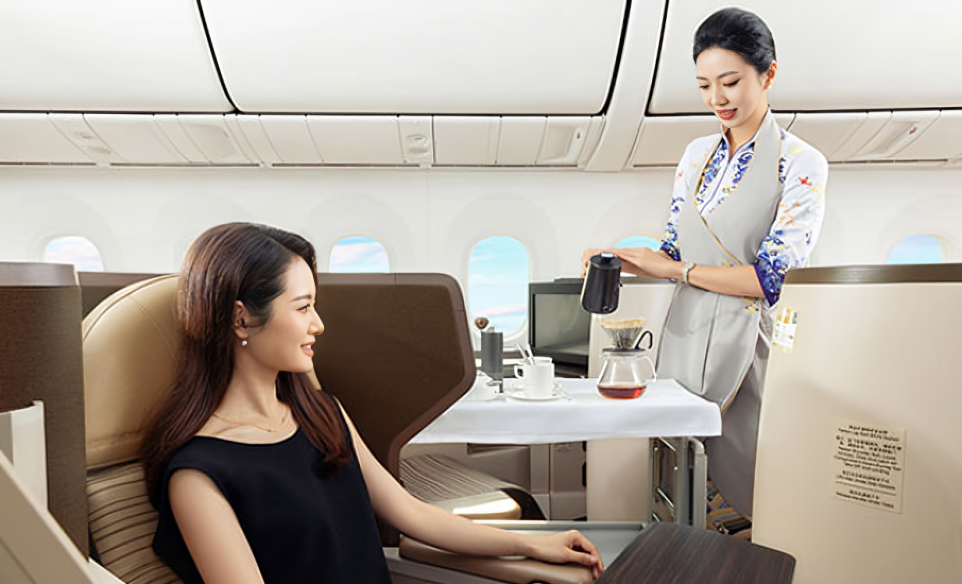 Hainan Airlines 777 Business Class, Business Class on Hainan Airlines, Business Class seats on Hainan Airlines